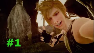 Final Fantasy XV - Prompto Funny Moments Part 1