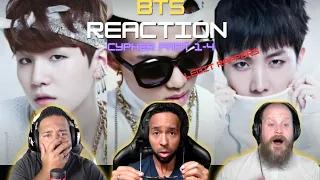This was... BTS Cypher Pt.1-4 Color lyrics | StayingOffTopic REACTIONS | #btscypher