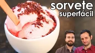 Como fazer o SUPER SORVETE SUPERFÁCIL ft. Tavião  🔵Manual do Mundo