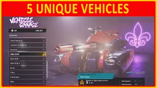 Saints Row | 5 Most Overpowered Vehicles + How To Get Them