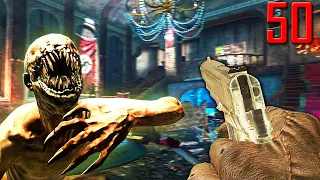 "KINO DER TOTEN" ROUND 50 CHALLENGE IN 2022 (Call Of Duty: Black Ops 1 Zombies)