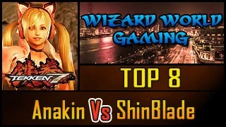 Tekken 7 FR | WWG - Anakin (Jack-7) Vs ShinBlade (Nina, Fox) - TOP 8 Winners Semifinals