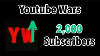 Youtube Wars Hitting 2,000 Subscribers (1+ Hour Timelapse)