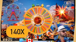 🔴 ONLINE CASINO: Tropix GETS 140x at Crazy Time   - Casino_Squad