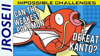 Is it Possible to Beat Pokemon FireRed/LeafGreen with Only Magikarp? - Impossible Challenges