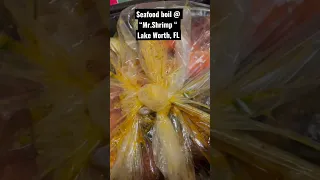 Seafood boil “Mr. Shrimp” in Lake Worth, Florida.#shorts #viral #vlog #food #trending #mukbang