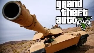 GTA 5 Tank Rampage vs 5 STAR POLICE  Montage