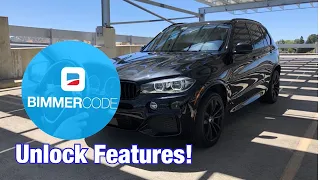 BimmerCode Selections on my BMW X5 F15/F16