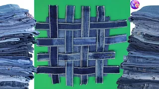 Old jeans recycle reuse || cushion making #oldjeansreuse   #workfromhome#artefacts