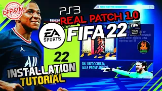 Fifa 22 Ps3 Real Patch 1.0 |Tutorial | Installation |Official |Complete 100% by 2eLLe Games CFW/HEN