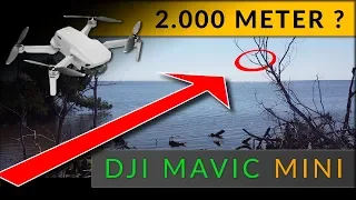 DJI Mavic MINI: 2000m Range & FlightTime Test [ CE / Engl. Subtitle ]