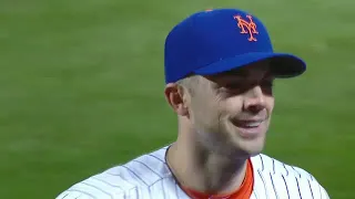 David Wright Takes the Field For the Last Time.