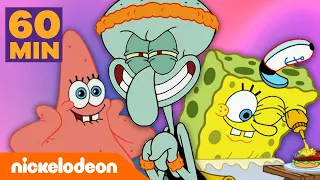 SpongeBob | Sezon 7 SpongeBob bez przerwy przez 1 godzinę | Nickelodeon Polska