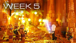Building Geonosis in LEGO - Week 5: Caves