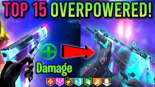 Top 15 OVERPOWERED Guns in MW3 Zombies Best Pack a Punched Weapons NEW Update