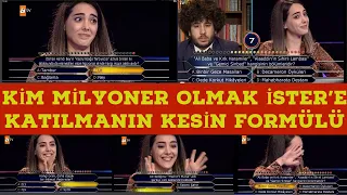 KİM MİLYONER OLMAK İSTER'E KATILMANIN KESİN FORMÜLÜ!