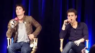 Paul Wesley & Ian Somerhalder - TVD Chicago 2013 - What era would you most like to live in?