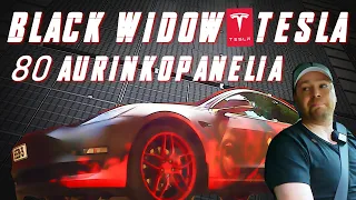 200. Black Widow Tesla, Piirakkamiehen 30kW aurinkovoimala!