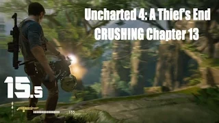 Uncharted 4 CRUSHING Chapter 13 Jungle Forest Encounter Walkthrough