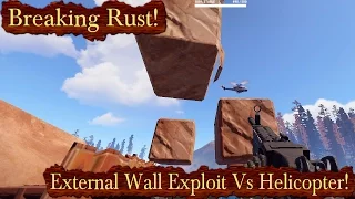 Stone External Wall Vs Helicopter! | Breaking Rust Episode 161!