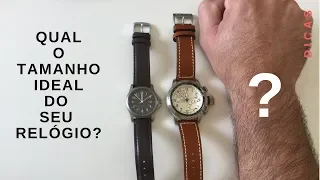 Qual o tamanho ideal do seu Relógio?