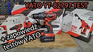 Yato YT-82797 Test Wkrętarki + Zapowiedź Testów Narzędzi YATO