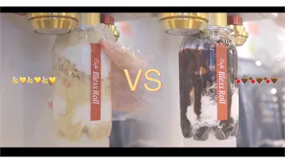 🍌Banana Ice cream VS 🍫Oreo Ice Cream | Cafe.ep3 | Cafe Vlog | Zoe