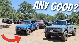 What It's Like Driving The 2021 Ford Bronco Badlands Off Road?