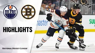 Бостон - Эдмонтон / NHL Highlights | Oilers @ Bruins 01/04/20