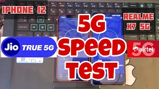 Jio True 5G vs Airtel 5G plus speed test | 5G SPEED TEST