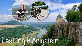 Sächsische Schweiz⛰ Wanderung zur Festung Königstein🏰 Wunderschöne Aussichten!