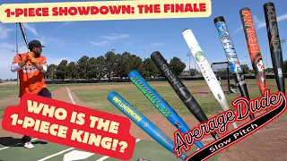 1-Piece Showdown: The Finale | Who is the 1-Piece King!? | USSSA Slowpitch Bat Review