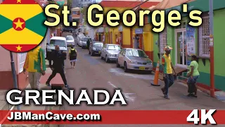 St. George's in GRENADA Caribbean 4K capital island life JBManCave.com