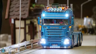 RC SCANIA TRUCK, RC MACHINES & CONSTRUCTION ZONE AT MTC OSNABRÜCK