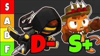 BTD6 Monkey Tier List (CHIMPS)