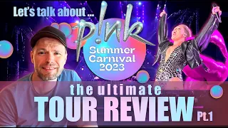 P!NK's Summer Carnival TOUR REVIEW, what's her SCORE gonna be?  (Pt. 1/2, mit deutschen Untertiteln)