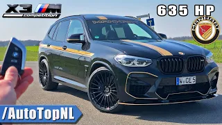 635HP BMW X3M Competition Manhart REVIEW on AUTOBAHN by AutoTopNL