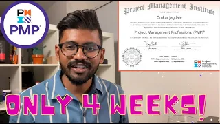 How I passed my PMP Exam in just four weeks!!!