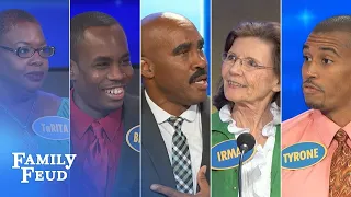 ALL-TIME GREATEST MOMENTS in Family Feud history!!! | Part 6 | The CRAZIEST folks Steve met!