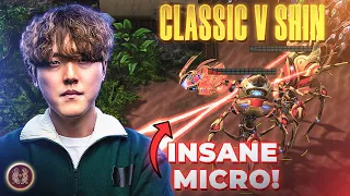 Do you believe in Miracles? | Classic v SHIN Bo5  (Starcraft 2)