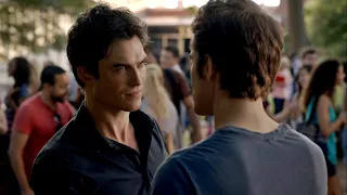 TVD 5x2 - Damon tries to find out where Elena is and confronts Silas | Delena Scenes HD