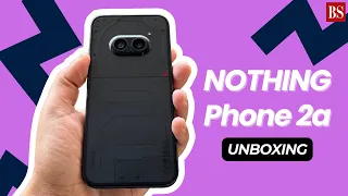 Nothing Phone 2a: Unboxing and first look I Black colour | Made in India