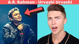 VOCAL COACH Justin Reacts to A.R. Rahman - Urvashi Urvashi - Live in Chennai