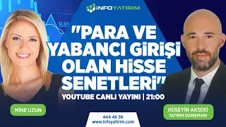 Para ve Yabancı Girişi Olan Hisse Senetleri | Hüseyin Akseki Yorumluyor | İnfo Yatırım