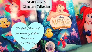 DISNEY'S THE LITTLE MERMAID SIGNATURE COLLECTION ANNIVERSARY EDITION COMPARISONS