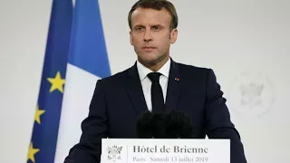 Macron announces creation of French space force