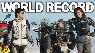 She is Attempting a WORLD RECORD Motorcycle Circumnavigation [S3 - E67]