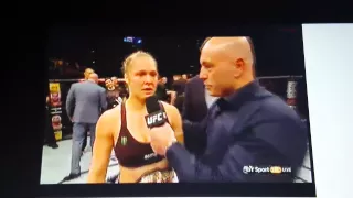 Ronda Rousey 34 seconds knock out 8/01/2015