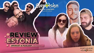 🇪🇪 LET´S REVIEW ESTONIA´S SONG | EUROVISION 2024 | 5miinust & Puuluup "(Nendest)..."