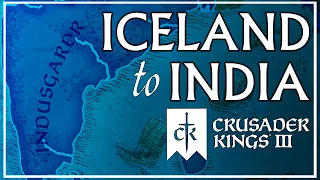 Conquering India as Icelandic Vikings in Crusader Kings 3